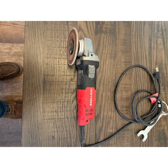 Craftsman CMEG100 4½” Corded Angle Grinder - tested and working - Picture 10 of 10